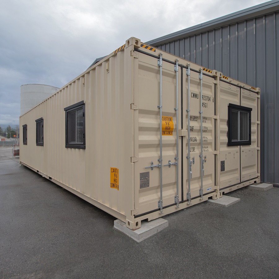 40 ft x 16 ft Extra Wide Custom Site Office – photo 1 of 10
